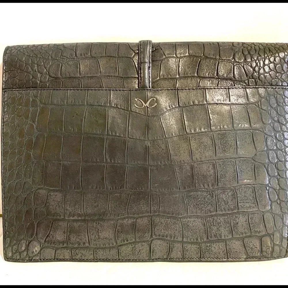 Monika Chiang NWT neroshsi leather clutch bag
